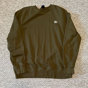 Men’s The North Face Sweatshirt | XXL | Military Green